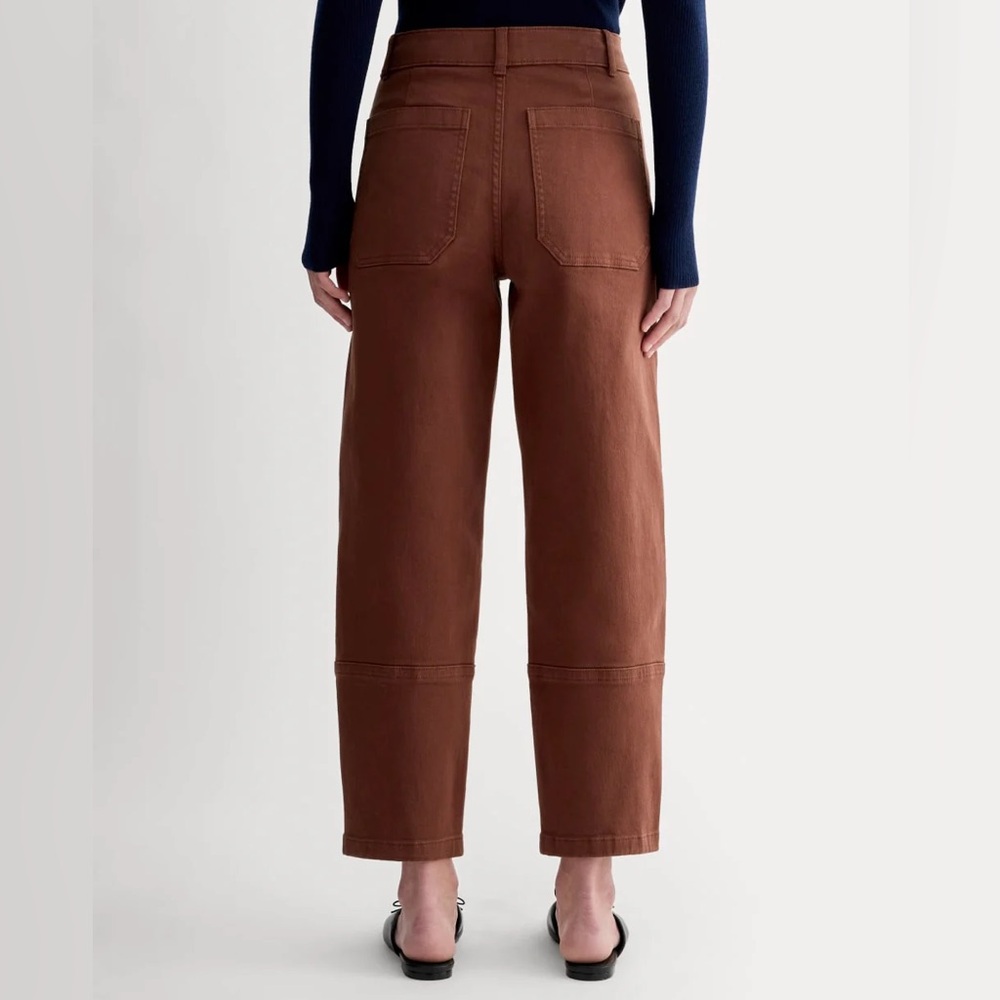 Everlane Utility Barrel Pant in Rosewood, 6 - Picture 3 of 11